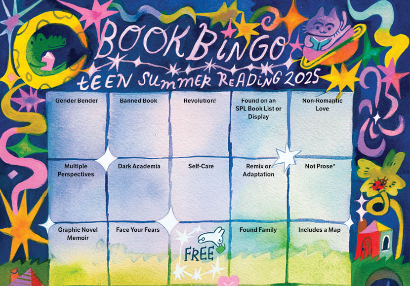Teen Book Bingo 2025