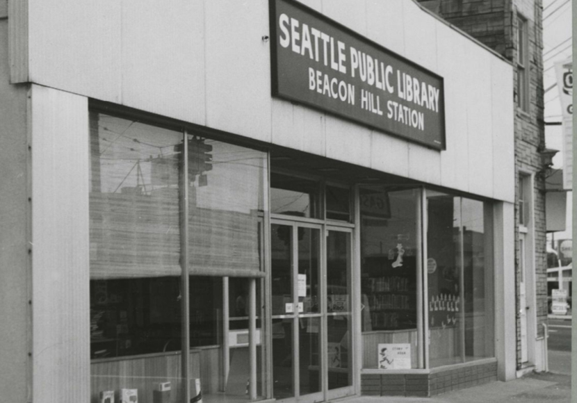 Exterior of Beacon Hill Branch,